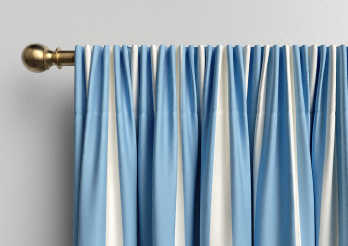 The British Stripe Co. Henry, Brighton No.1 - Made to Measure Curtains - Image 9